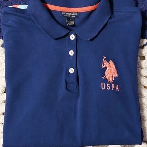 U.S Polo Blue Splash Uniform Shirt